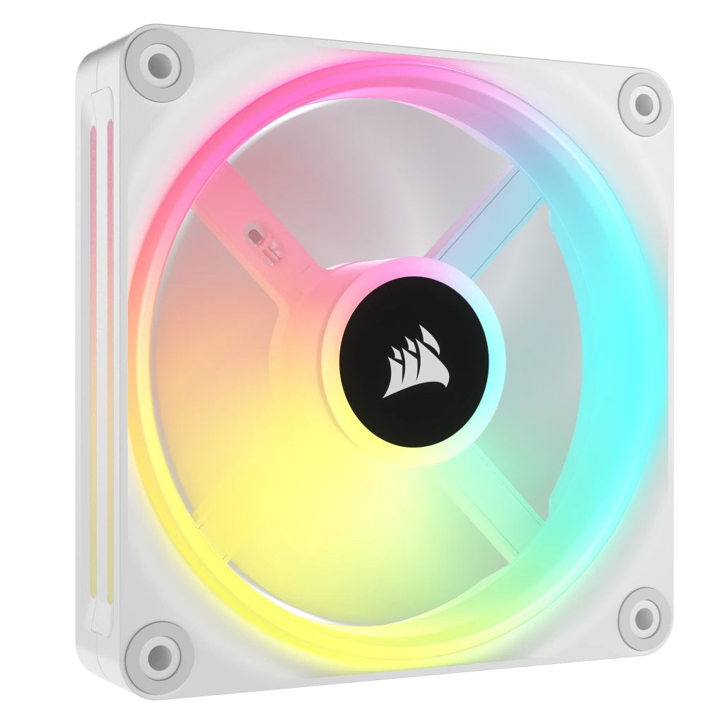 CO-9051006-WW Corsair Qx120 Rgb 120Mm Fan Wht 3Pk