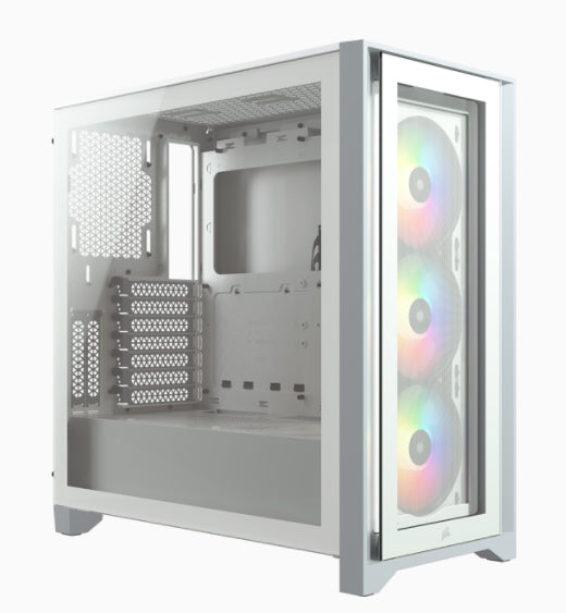 CC-9011205-WW Corsair 4000X Rgb White Mid Case