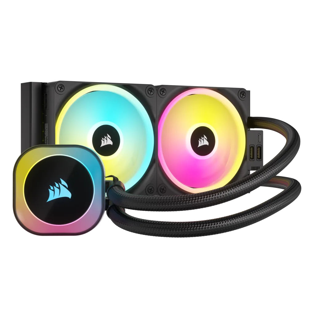 CW-9061001-WW Corsair Icue Link H100I Rgb Liquid Blk