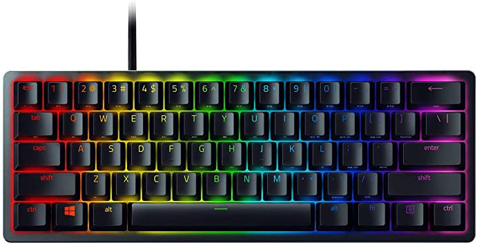 RZ03-03391600-R3W1 Razer Huntsman Mini Kb Blk Purple Switch