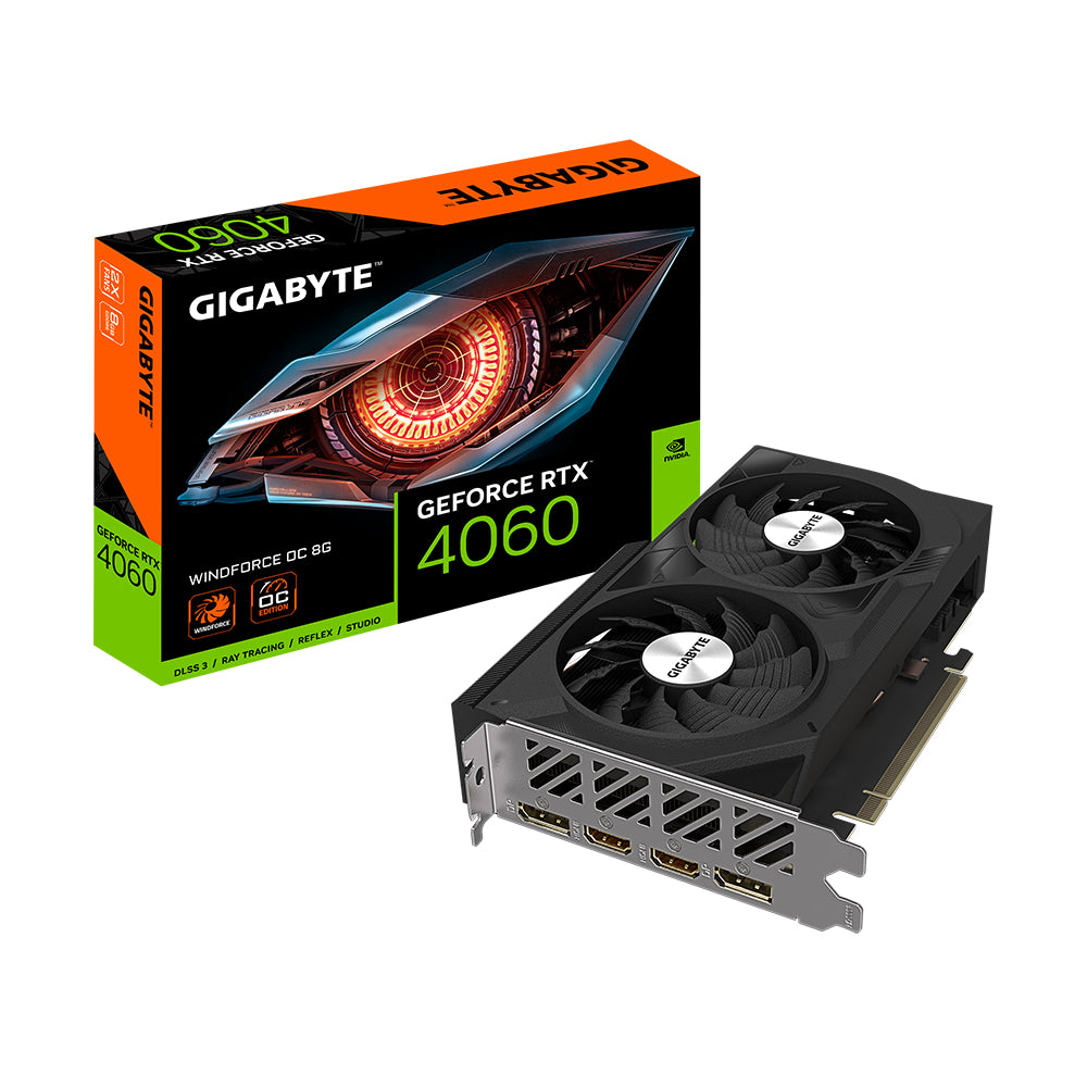 GV-N4060WF2OC-8GD Gigabyte Rtx 4060 8Gb Windforce Oc