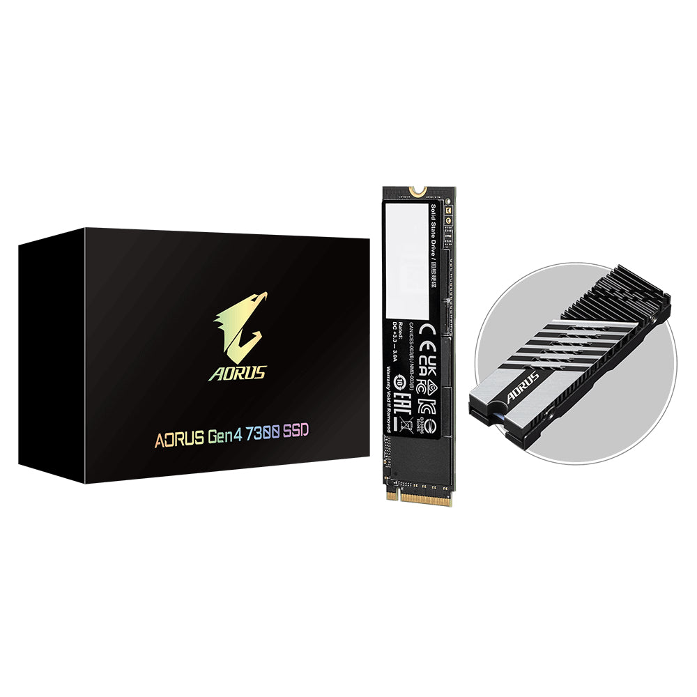 AG4732TB Aorus Ssd Gen4 7300 M.2 Pcie 2Tb