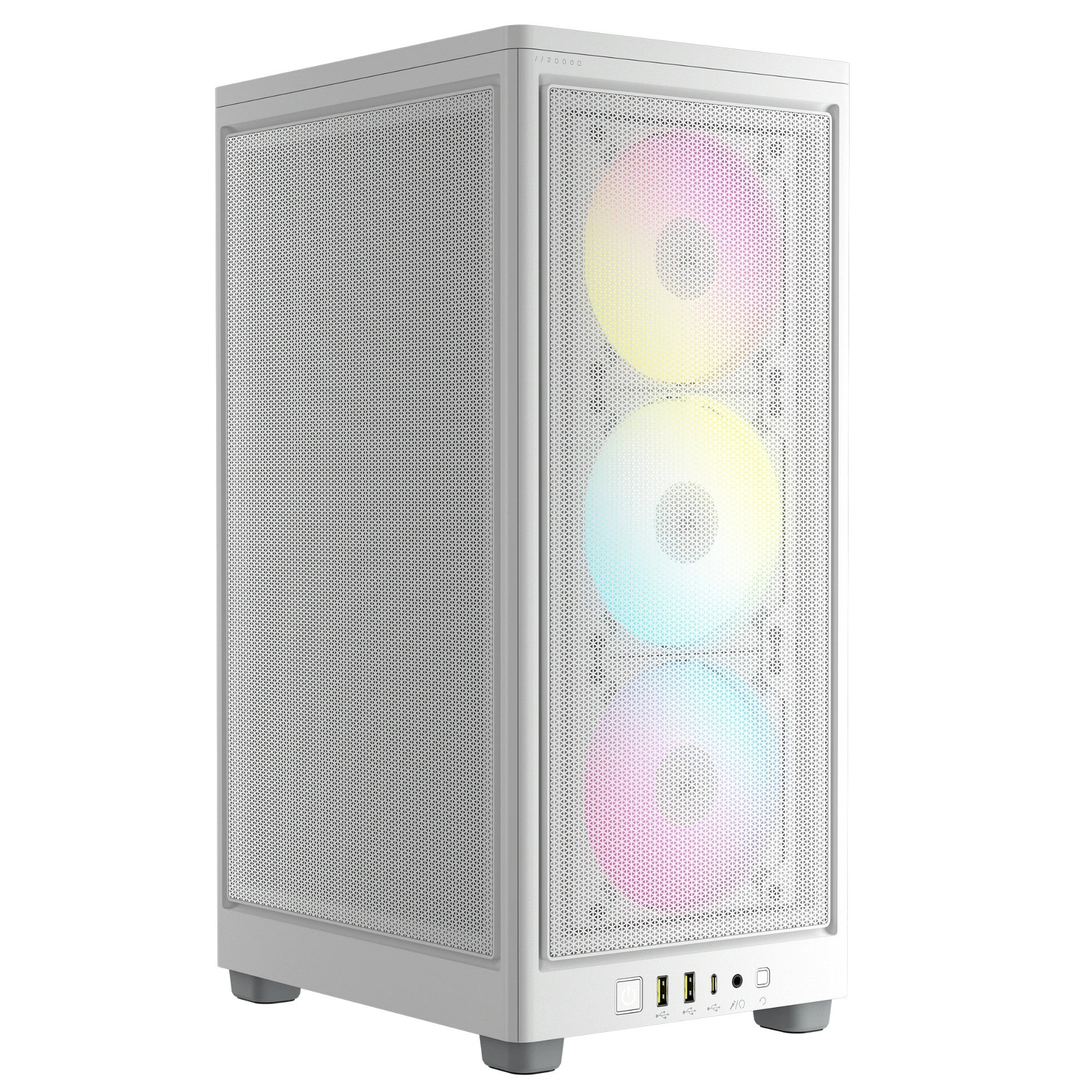 CC-9011247-WW Corsair Icue 2000D Rgb White M-Itx Case